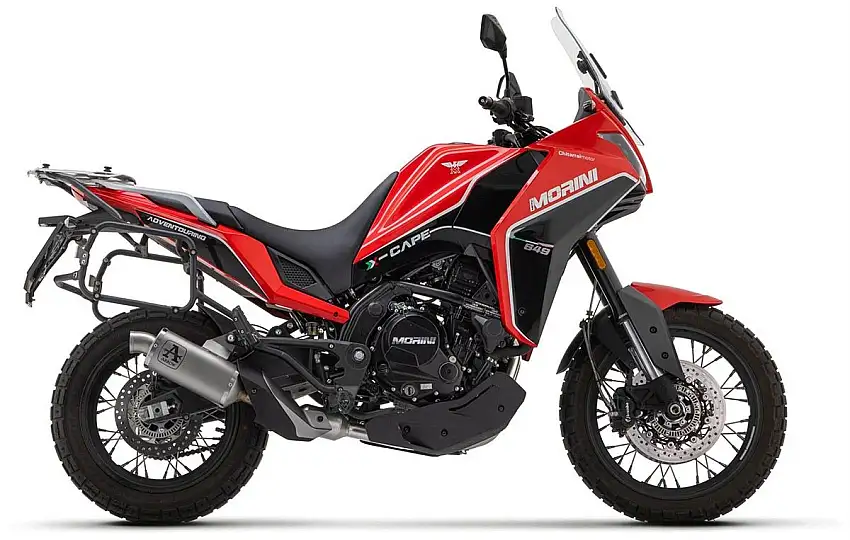 Collettori Arrow racing intercambiabile con l'originale non omologato per Moto Morini X Cape 650 22-24