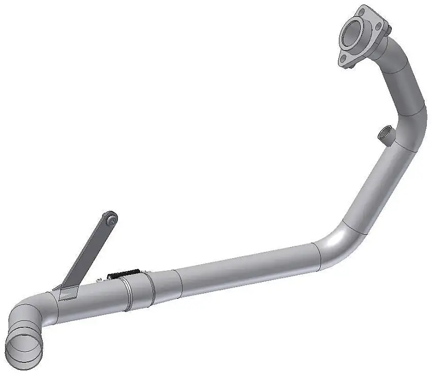 Collettori Mivv in acciaio inox per Husqvarna Svartpilen 125 21-23