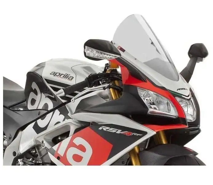 Vetro Cupolino plexyglass Racingbike modello Racing HP per Aprilia RSV4 1000 RF 15-20 colore fume chiaro