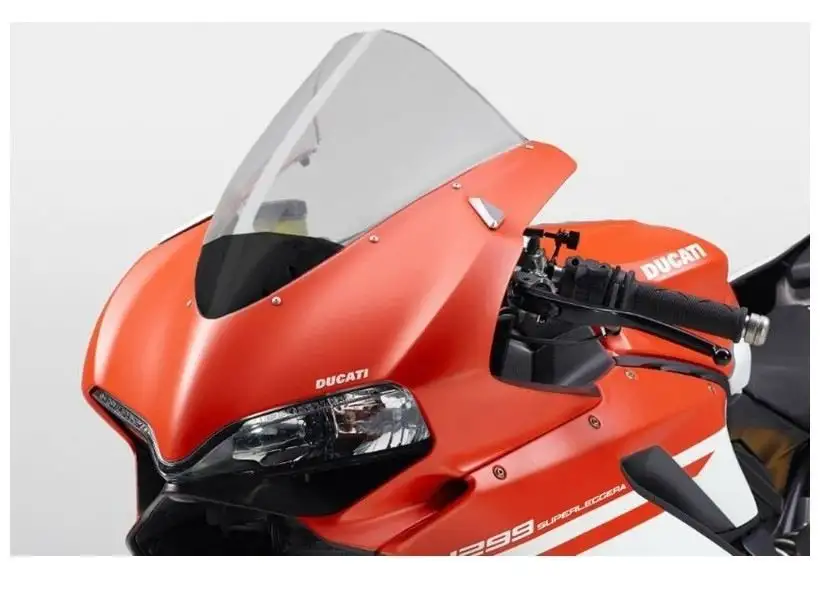 Vetro Cupolino plexyglass Racingbike modello Racing HP per Ducati 1299 Panigale S 15-17 colore fume chiaro