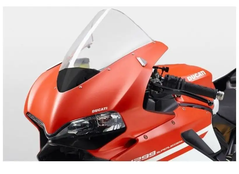 Vetro Cupolino plexyglass Racingbike modello Racing HP per Ducati 1299 Panigale S 15-17 colore trasparente