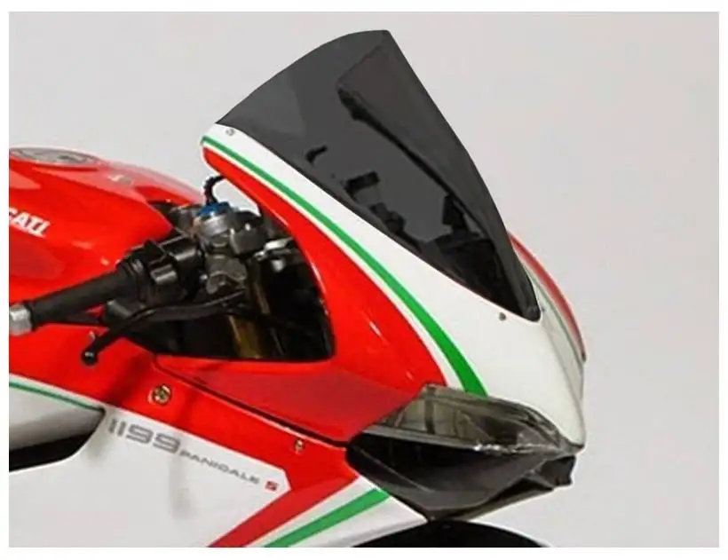 Vetro Cupolino plexyglass Racingbike modello Racing HP per Ducati 1299 Panigale Superleggera 2017 colore fume scuro
