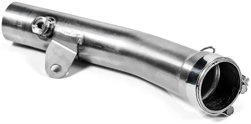 Tubo di raccordo elimina catalizzatore Akrapovic in acciaio per Kawasaki ZX-6R 21-25