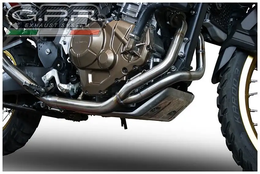 Tubo di raccordo elimina catalizzatore GPR in acciaio inox per Honda Africa Twin CRF 1100 L 2020
