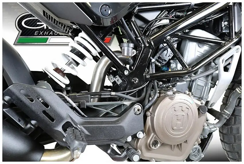 Tubo di raccordo elimina catalizzatore GPR in acciaio inox per Husqvarna Vitpilen 401 18-19