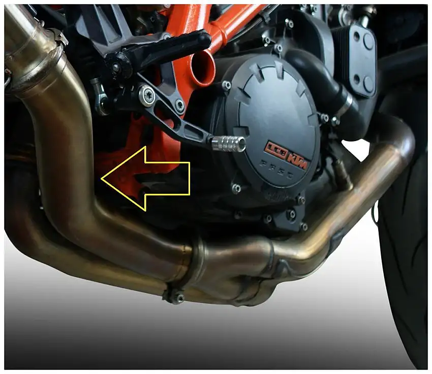 Tubo di raccordo elimina catalizzatore GPR in acciaio inox per KTM 1290 Super Duke R 17-19
