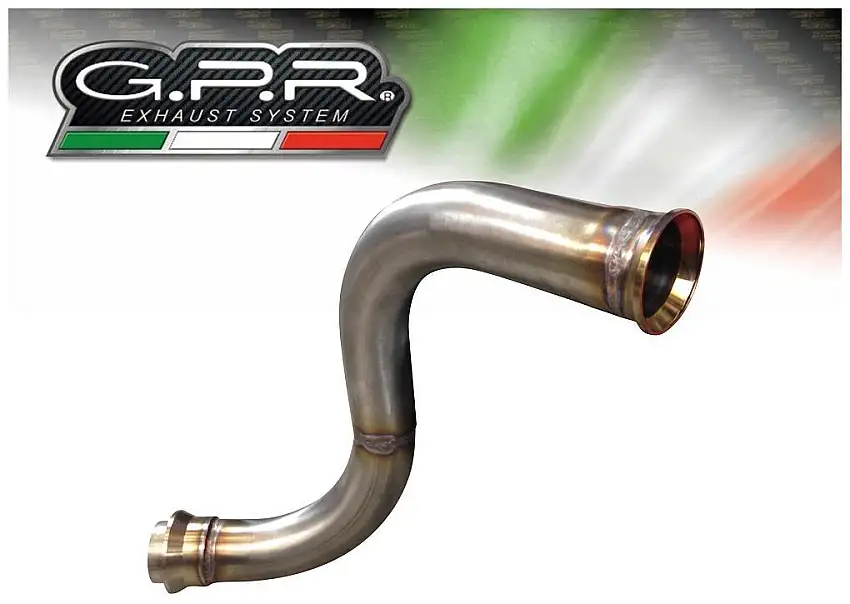Tubo di raccordo elimina catalizzatore GPR in acciaio inox per KTM 250 Duke 17-20