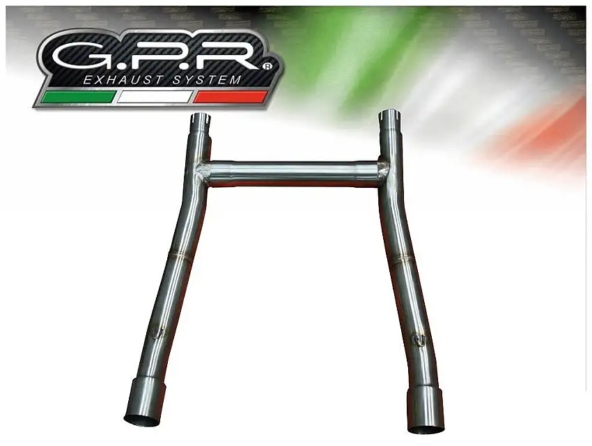 Tubo di raccordo elimina catalizzatore GPR in acciaio inox per Moto Guzzi California 1100 EV 97-02