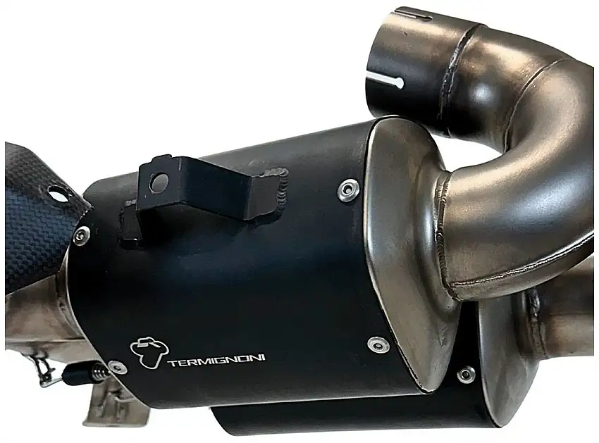 Tubo di raccordo elimina catalizzatore Termignoni in acciaio inox per Ducati Multistrada V4 2025