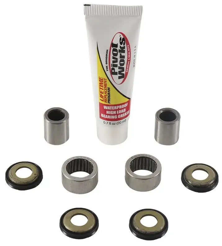Kit revisione cuscinetti mono ammortizzatore posteriore Pivot Works per Kawasaki KX 125 89-97