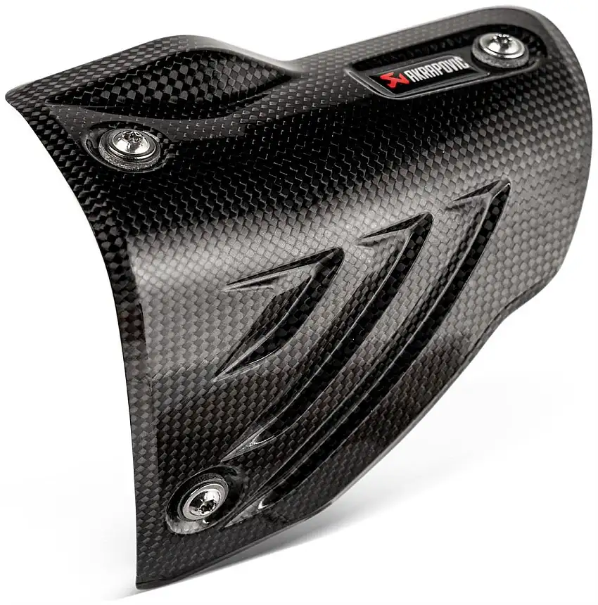 Paracalore in Carbonio Akrapovic per BMW M 1000 RR 2025
