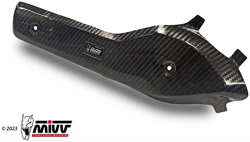 Paracalore in Carbonio Mivv per Husqvarna 701 Supermotard 21-24