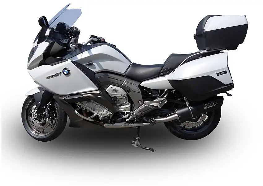 Terminali di scarico GPR furore evo4 nero omologato per BMW K 1600 GT 17-21 (coppia)