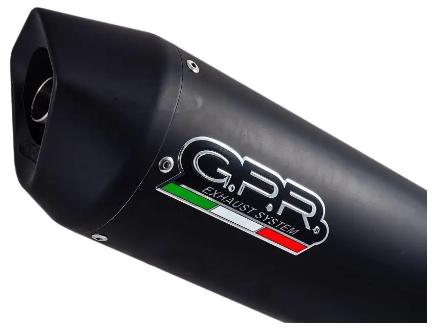 Terminali di scarico GPR furore nero omologato per Ducati Monster 1100 09-10 (coppia)