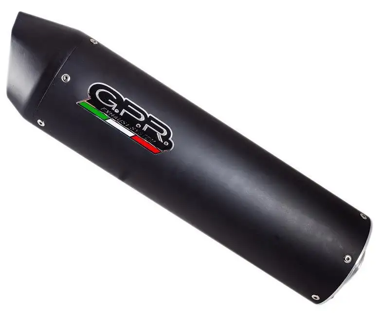 Terminali di scarico GPR furore nero omologato per Ducati Monster 600 93-02 (coppia)