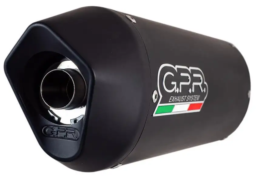 Terminali di scarico GPR furore nero omologato per Ducati SS 750 IE 01-02 (coppia)