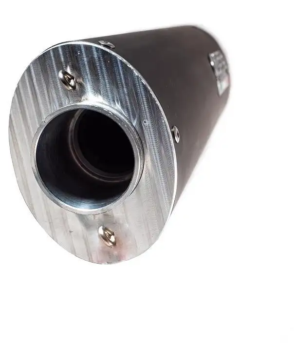 Terminali di scarico GPR furore nero omologato per Husqvarna SMR 630 10-12 (coppia)