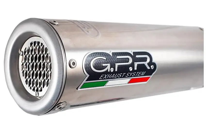 Terminali di scarico GPR m3 inox omologato per Moto Morini Corsaro 1200 05-11 (coppia)