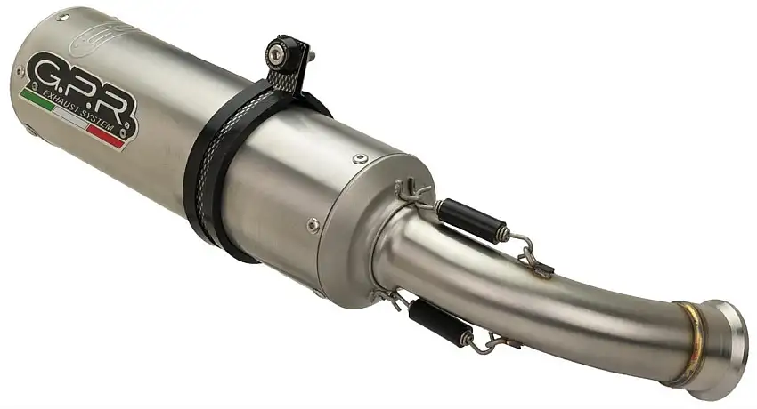 Terminali di scarico GPR m3 inox omologato per Suzuki GSX-R 1000 07-08 (coppia)