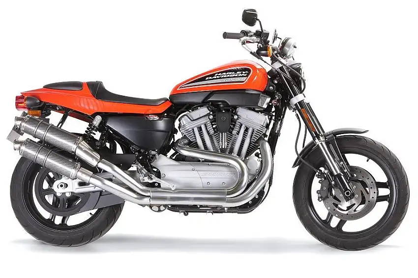 Terminali di scarico GPR poppy tondo omologato per Harley Davidson XR 1200 08-12 (coppia)