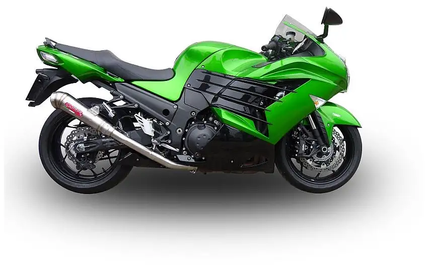 Terminali di scarico GPR powercone evo omologato per Kawasaki ZZR 1400 17-22 (coppia)
