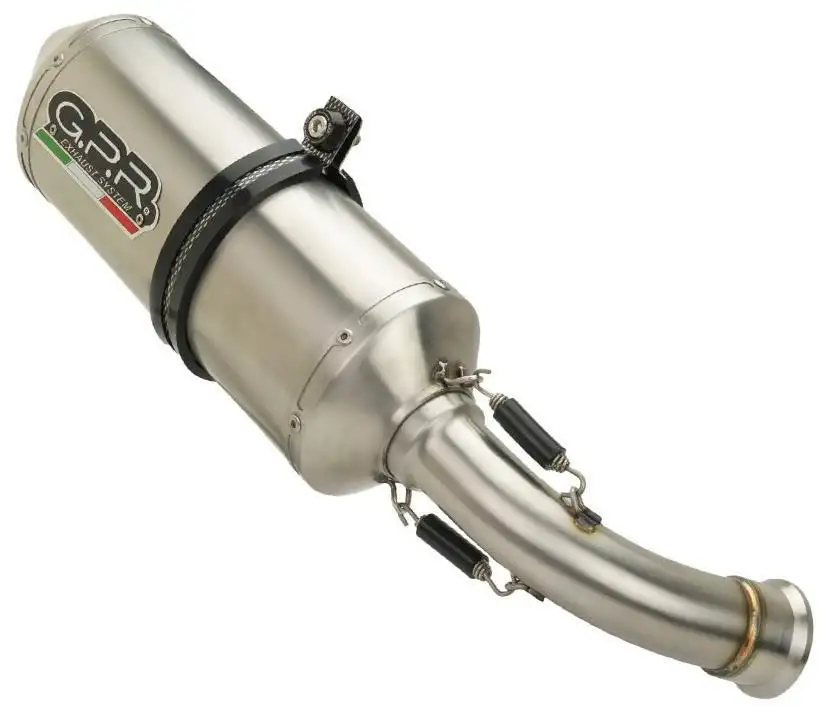 Terminali di scarico GPR satinox omologato per Honda CBF 1000 ST 06-09 (coppia)