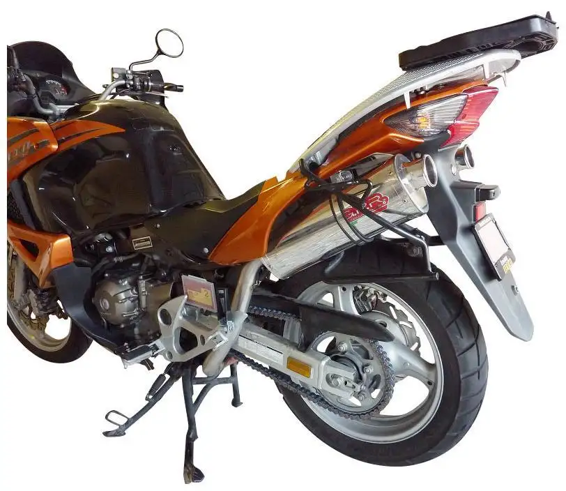 Terminali di scarico GPR trioval omologato per Honda Varadero XL 1000 V 99-11 (coppia)