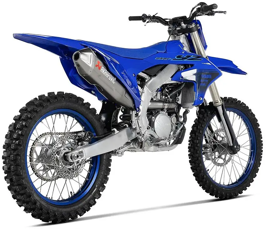 Scarico completo Akrapovic Evolution non omologato con collettori e terminale in titanio per Yamaha WRF 250 24-25