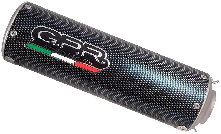 Scarico completo alto GPR m3 poppy omologato con catalizzatore per Yamaha XSR 900 22-24