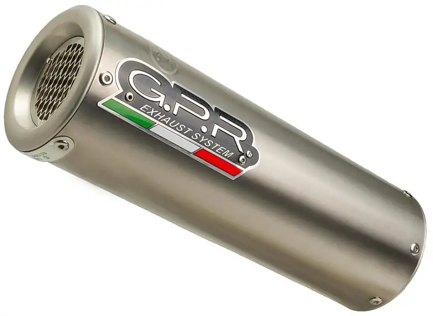 Scarico completo alto GPR m3 titanium natural omologato per Triumph Tiger 660 Sport 22-24