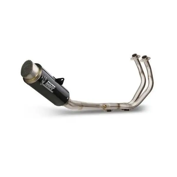 Scarico completo alto Mivv GPpro omologato carbonio per Yamaha MT-07 14-20