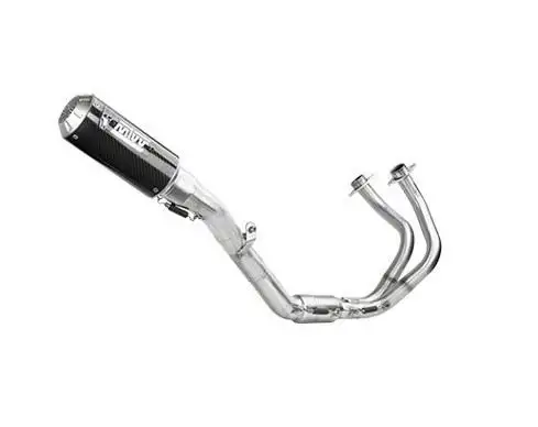 Scarico completo alto Mivv MK3 non omologato carbonio per Kawasaki Z 650 24-25