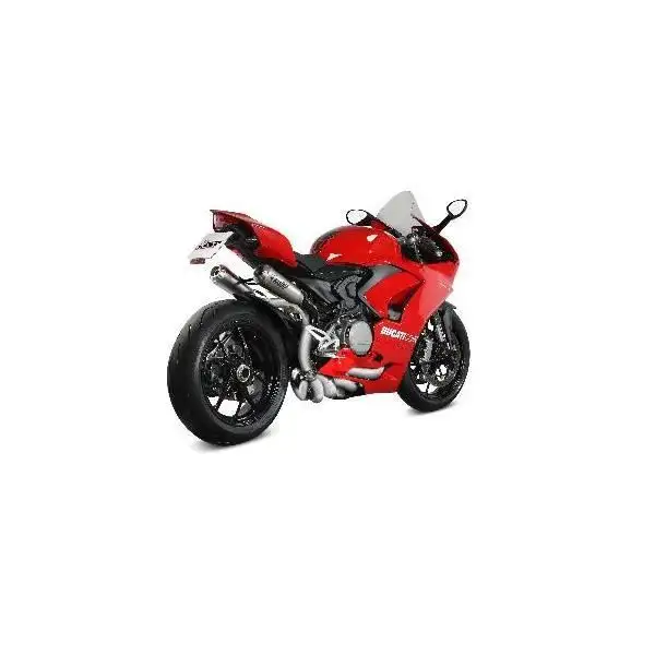Scarico completo alto Mivv X-M1 non omologato titanio per Ducati Panigale V2 20-24 (2 silenziatori)