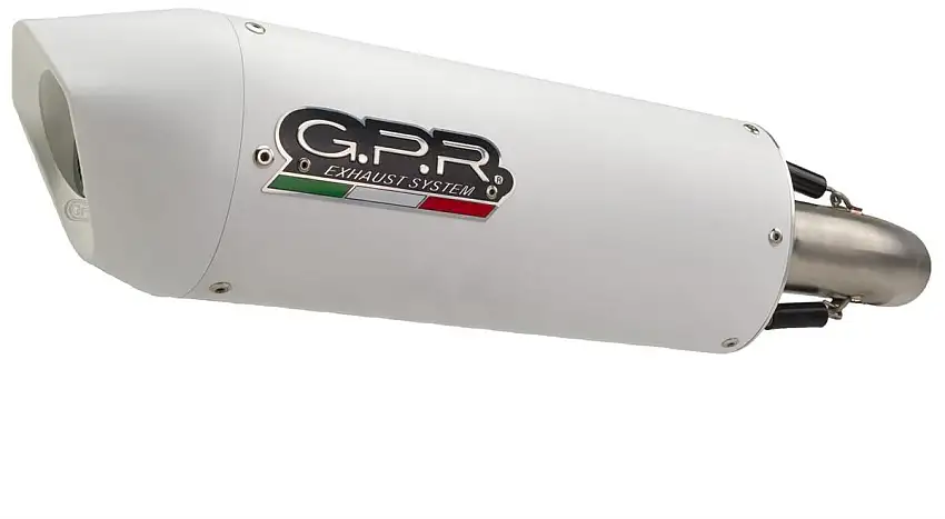 Scarico completo GPR albus ceramic omologato con catalizzatore per Yamaha MT 125 14-16