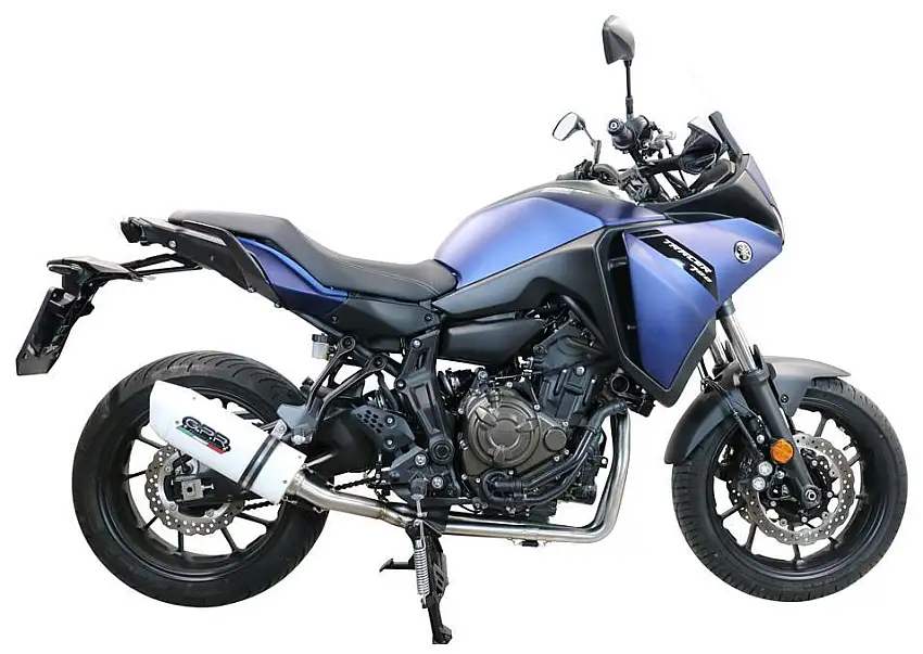 Scarico completo GPR albus evo4 omologato con catalizzatore per Yamaha MT-07 Tracer 700 16-19
