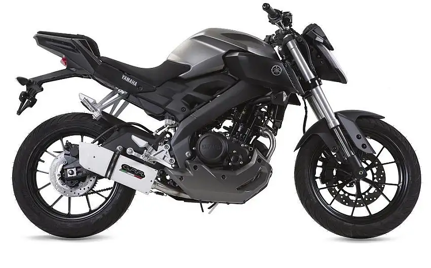 Scarico completo GPR albus evo4 omologato con catalizzatore per Yamaha MT 125 17-19