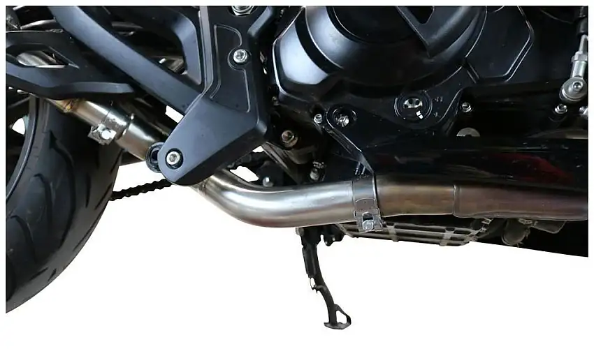 Tubo di raccordo elimina catalizzatore GPR in acciaio inox per Benelli 502C 500 21-24