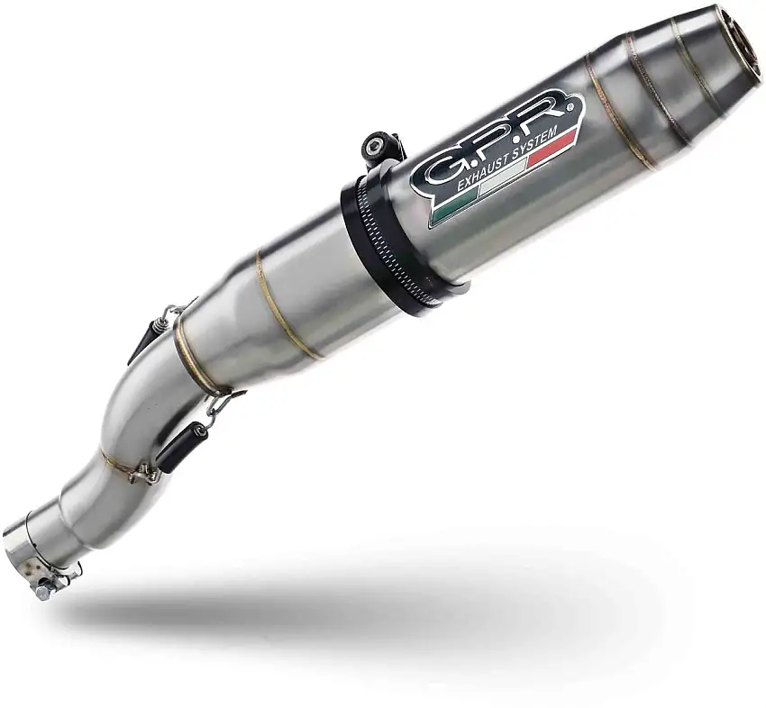 Scarico completo GPR deeptone inox non omologato per f.b. mondial sport classic 125 -pagani 1948 21-23