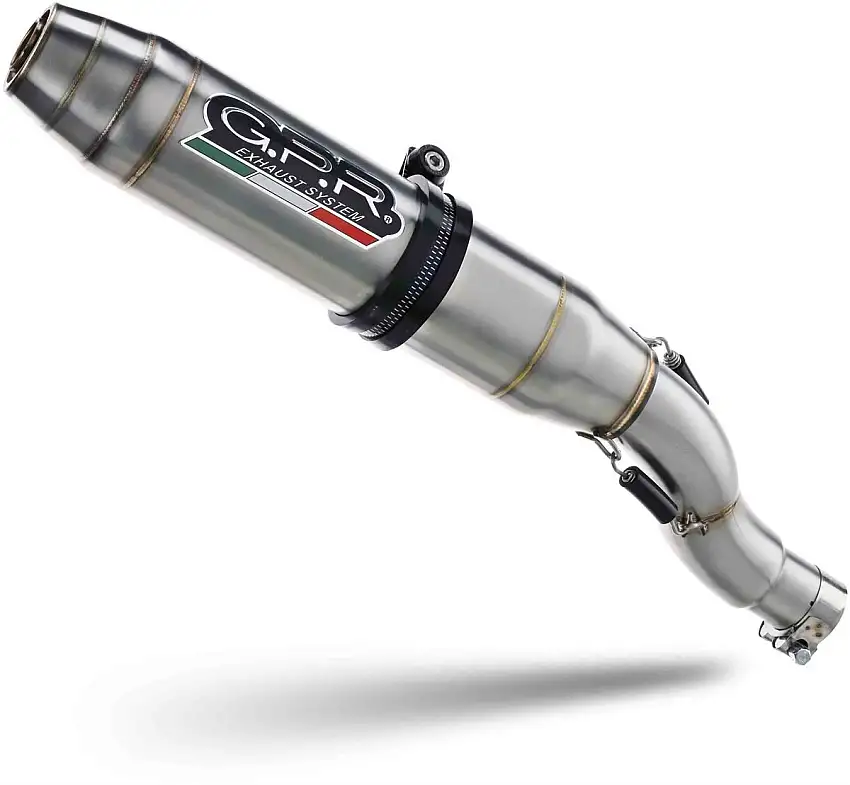 Scarico completo GPR deeptone inox non omologato per kawasaki klx 140r f 22-25