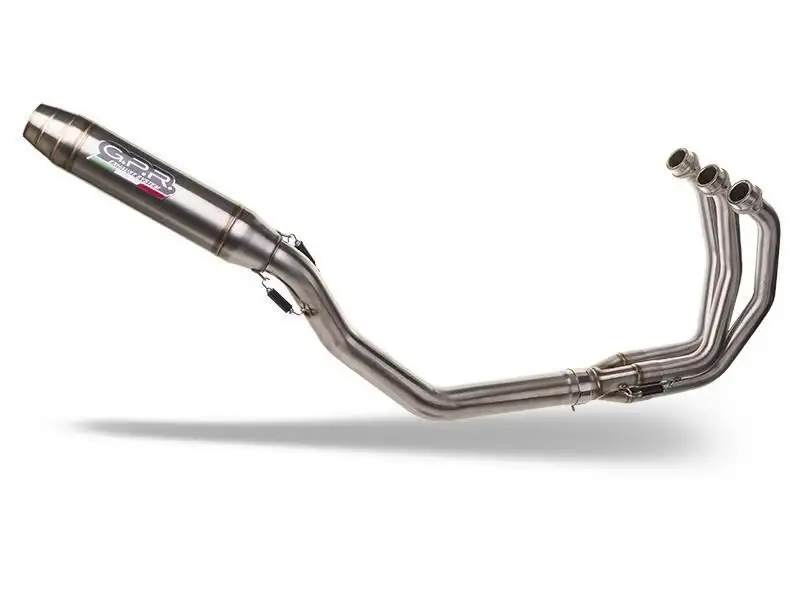 Scarico completo GPR deeptone inox non omologato per Triumph Daytona 660 23-25