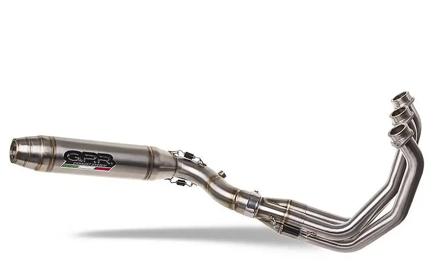 Scarico completo GPR deeptone inox non omologato per Triumph Trident 660 21-24