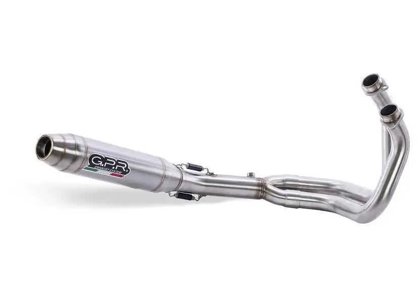 Scarico completo GPR deeptone inox non omologato per Yamaha MT-07 Tracer 700 GT 19-20