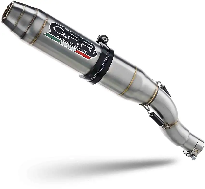 Scarico completo GPR deeptone inox non omologato per zontes 350 t2 adv 325 22-24