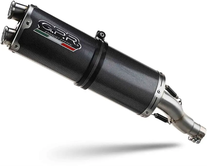 Scarico completo GPR dual poppy omologato con catalizzatore per KTM 1290 Super Adventure R 21-24