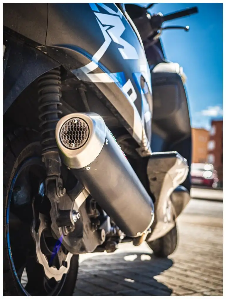 Scarico completo GPR evo4 road omologato per Kymco Downtown 200 10-14