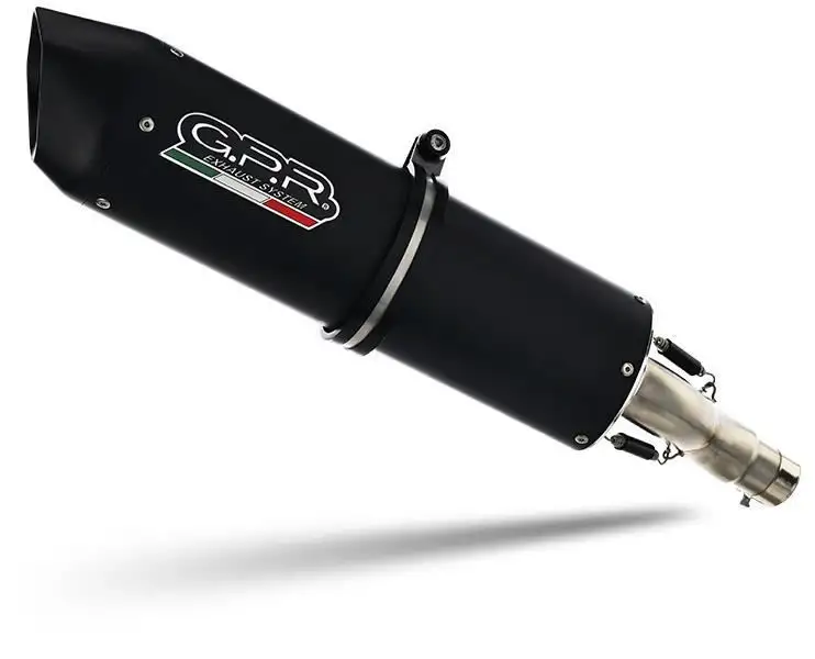 Scarico completo GPR furore evo4 nero omologato con catalizzatore per KTM 1290 Super Adventure R 21-24