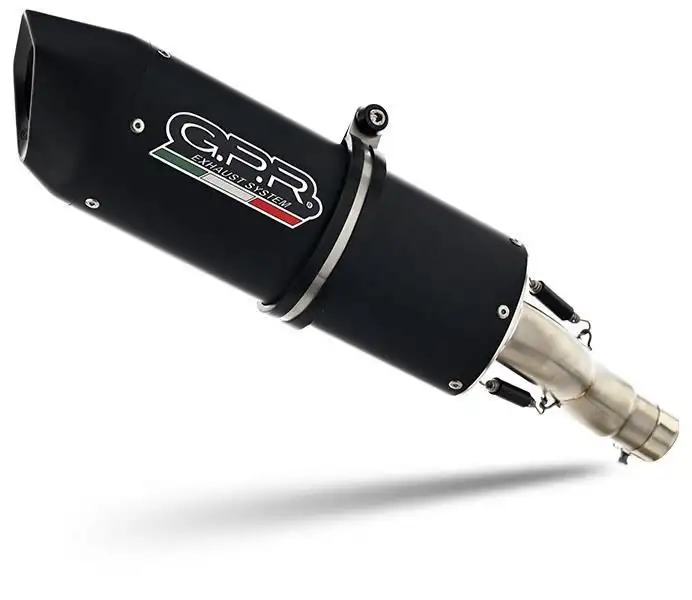Scarico completo GPR furore evo4 nero omologato con catalizzatore per Suzuki GSX-8S 22-24