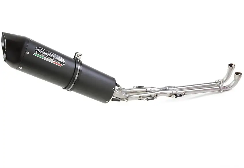 Scarico completo GPR furore evo4 nero omologato con catalizzatore per Yamaha T-Max 560 20-21