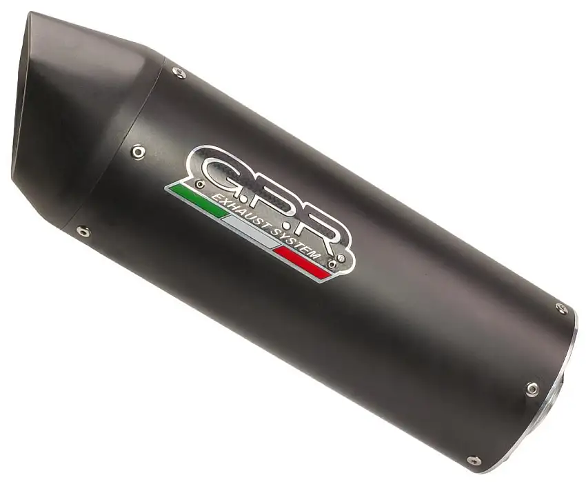 Scarico completo GPR furore evo4 nero omologato con catalizzatore per Yamaha YZF 125 R 17-18