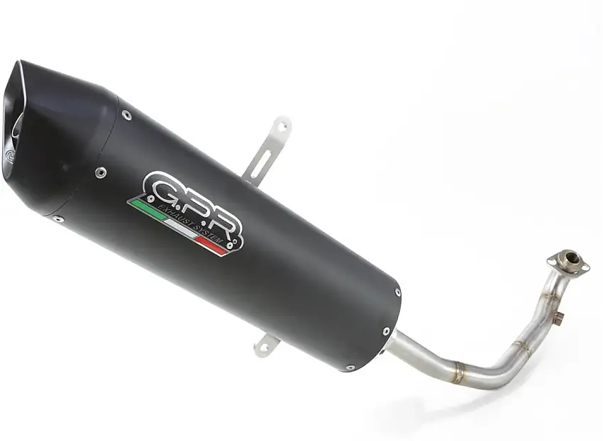 Scarico completo GPR furore nero non omologato per aprilia leonardo 150 97-06